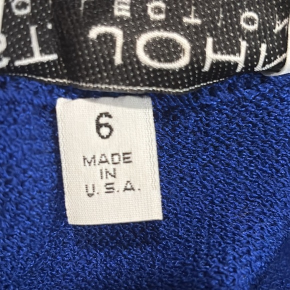 St. John Cobalt Blue Skirt 6 - Picture 4 of 4